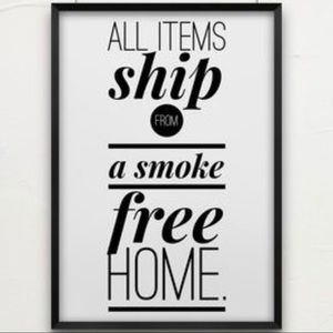 SMOKE FREE HOME!!!